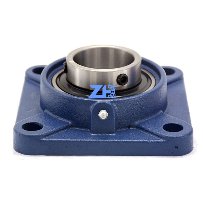 Cuscinetto a sfera della flangia del quadrato di FY50TF con le guarnizioni standard e fare scorrere l'anello di conservazione da entrambi i lati 50*143*60.7mm