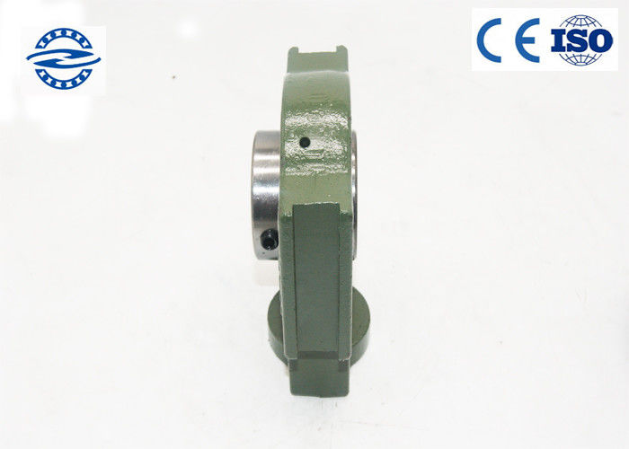 Cuscinetto a sfera verde UCT203 del cuscino con l'acciaio inossidabile del supporto della flangia per lunga vita