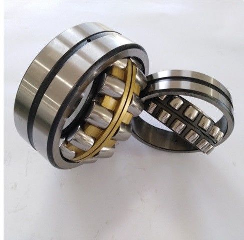 Cuscinetto a rulli sferico 22211 d'ottone, dimensione d'acciaio 55*100*25 di durezza HRC58-62 della gabbia