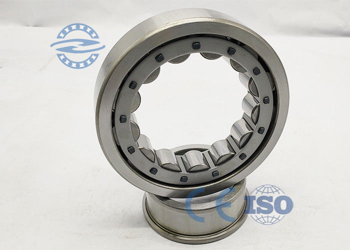 Gabbia cilindrica dell'ottone di cuscinetto a rulli NJ203 e gabbia d'acciaio per gli strumenti elettrici 17*40*12mm