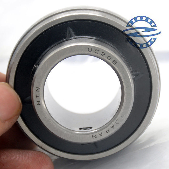 Dimensione 25*52*34.1MM dei cuscinetti a sfera dell'inserzione di UC205 UC206 UC207 UC208
