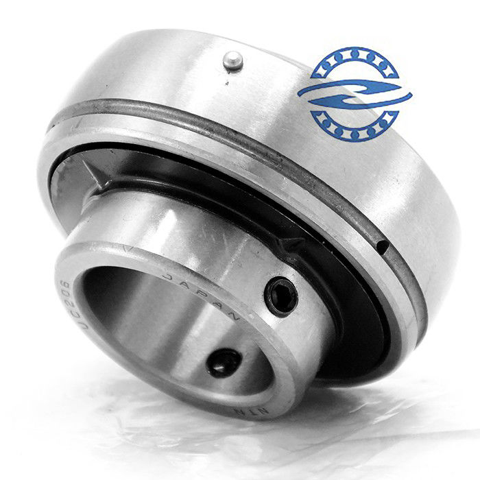 Dimensione 25*52*34.1MM dei cuscinetti a sfera dell'inserzione di UC205 UC206 UC207 UC208