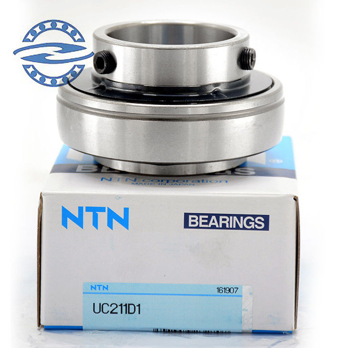 Dimensione 25*52*34.1MM dei cuscinetti a sfera dell'inserzione di UC205 UC206 UC207 UC208