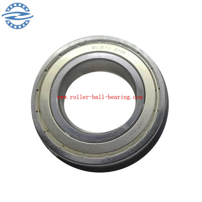 Onere gravoso BL211 ZNR ZH che sopporta il singolo × 21mm del × 100mm di dimensione 55mm di fila dei cuscinetti a sfera radiali