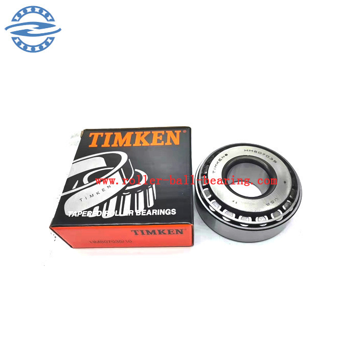 Singola DIMENSIONE 41.275*104.775*36.512MM HM807035/807010 807035/10 del cuscinetto a rulli conici HM807035/10 di fila