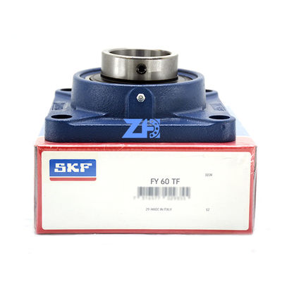 Cuscinetti sferici del blocchetto di cuscino della flangia con cuscinetto a sfera del cuscino di FY60TF