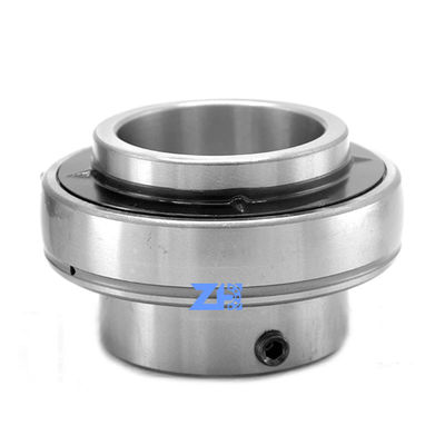 Cuscinetti d'acciaio dell'inserzione della gabbia di attrito basso con cuscinetto a sfera del cuscino di UC214 UC218